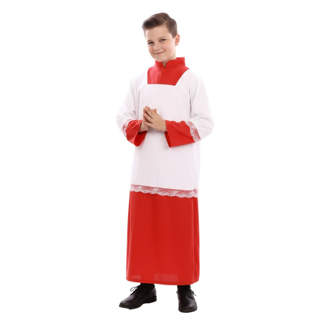 Disfraz De Monaguillo Infantil - Disfraces Religiosos - Disfraces de Curas y Religiosos para Niños