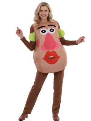 ⭐Disfraz Señora Potato Mujer | Disfraz Divertido de Patata