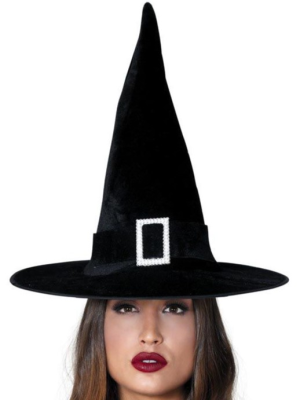 Buy Hat Witch Velvet for only 3.80€ – costume Shop online