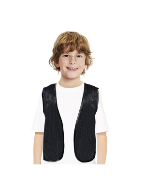 copy of Chaleco Lentejuelas Negro Infantil