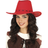 Sombrero Vaquero Tejano Rojo