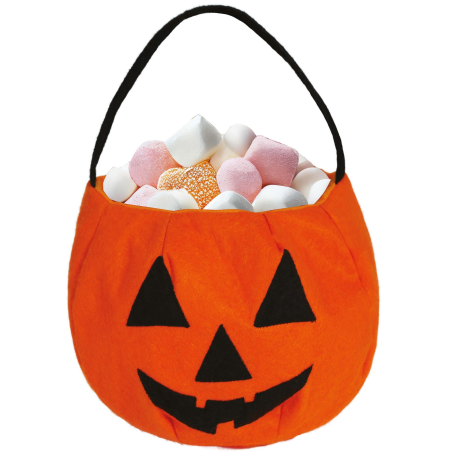 còpia de Bolsa De Calabaza De Fieltro Con Gorrito