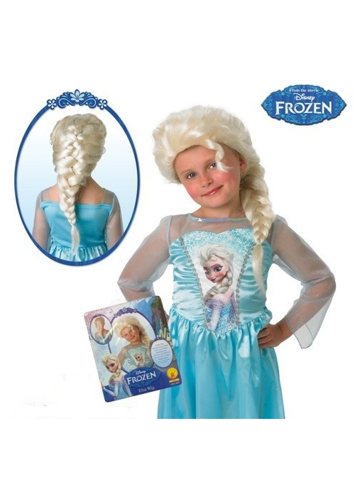 Peluca de Elsa de Frozen - Complementos de Frozen