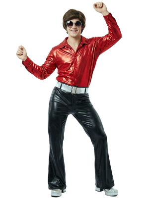 Disfraz De Disco Rojo hombre - Disfraces años 70-80 - Disfraces de Disco para Hombre