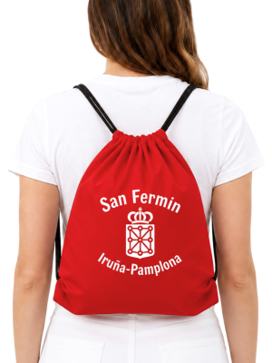 Mochila San Fermin Escudo - Mochilas Fiestas SanFermines - Bolsos, Mochilas y Complementos