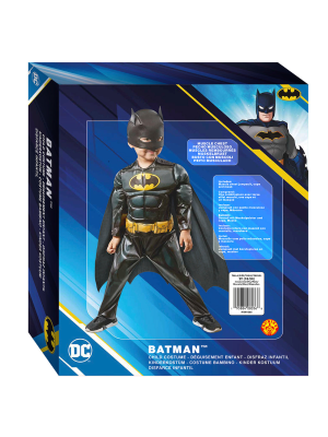 Disfraz De Batman Acolchado Bebe en Caja - Disfraces Superheroes - Batman y Robin