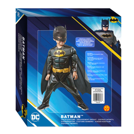 Disfraz De Batman Acolchado Bebe en Caja - Disfraces Superheroes - Batman y Robin