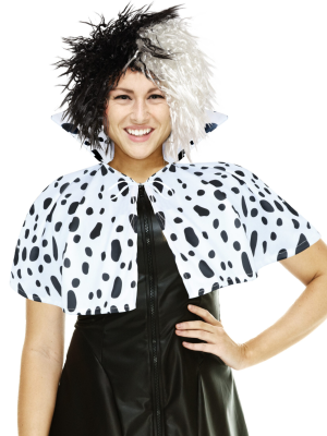 Capa Dalmata Villana Cruel - Complementos Villanas - Complementos de Princesas y Principes