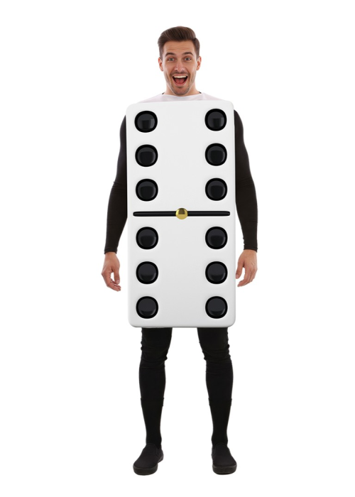 Disfraz De Ficha De Domino 6x6 - Disfraces de Juegos de Mesa - Disfraces Divertidos para Adultos