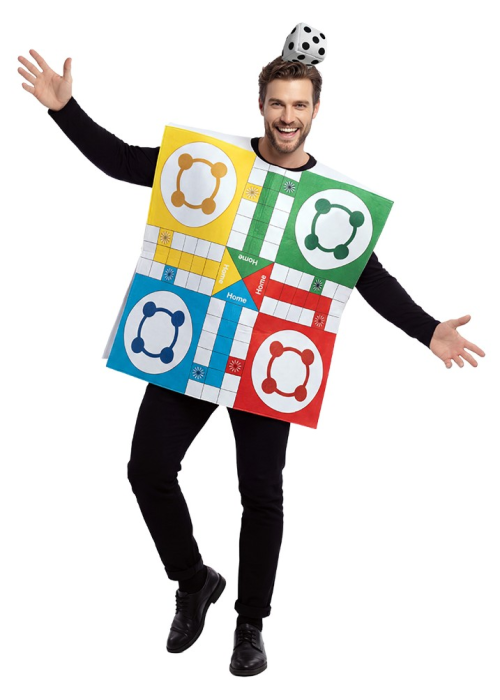 Disfraz De Parchis y Oca - Disfraces de Juegos de Mesa - Disfraces Divertidos para Adultos