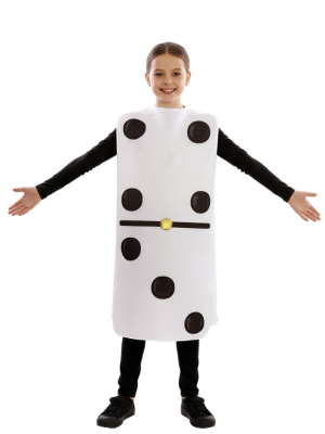 Disfraz De Ficha De Domino 4X3 Infantil - Disfraces de Juegos de Mesa - Disfraces Divertidos para Niños