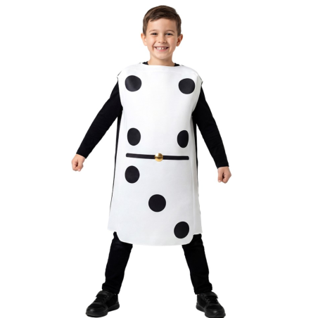 Disfraz De Ficha De Domino 4X3 Infantil - Disfraces de Juegos de Mesa - Disfraces Divertidos para Niños