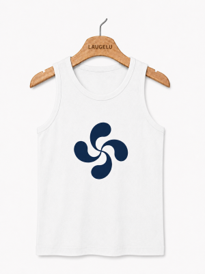 Comprar Camiseta Lauburu Azul Marino de Hombre - Camisetas Regionales