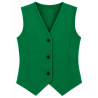 Corpiño Verde Botones Infantil - Trajes Regionales - Corpiños y Chalecos