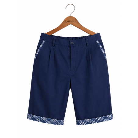 Pantalon Mahon Cuadros Corto detalle Bolsillo Adulto - TRAJES REGIONALES