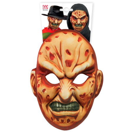 Mascara De Freddy Krueger de Eva- Complementos Disfraces Halloween - Complementos de Asesino de Pesadillas