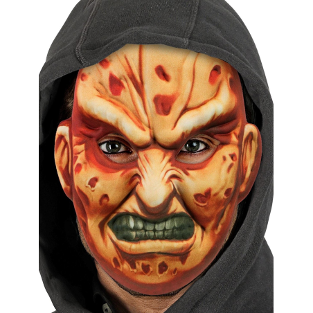 Mascara De Freddy Krueger de Eva- Complementos Disfraces Halloween - Complementos de Asesino de Pesadillas