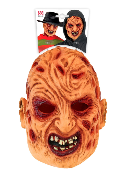 Mascara De Freddy Krueger Latex - Complementos Disfraces Halloween - Complementos de Asesino de Pesadillas