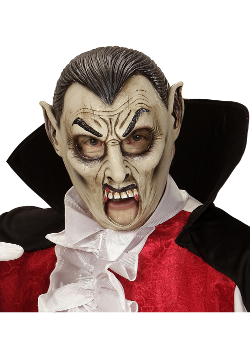 Mascara De Vampiro Latex - Complementos Disfraces de Halloween Vampiros