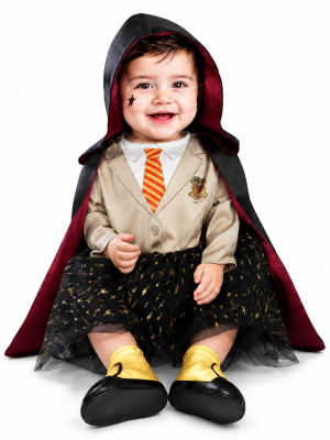Disfraz De Maga Estudiante Bebe - Disfraces de Peliculas para Bebes - Disfraces de Estudiante de Magia para Bebe
