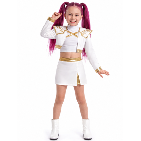 Disfraz de K-POP Rosa Golden para Niña - Disfraces Kpop - Disfraces de K-POP infantiles