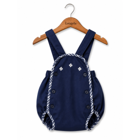 Rana Bebe De Arrantzale Detalle Bordado - Trajes Tradicionales Vascos - Conjuntos Bebe Niño