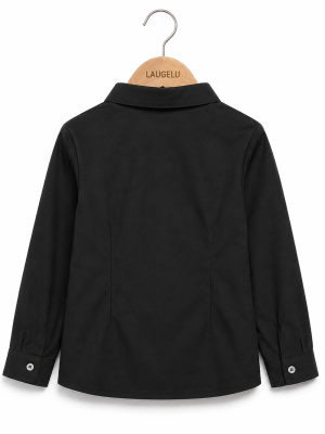 Blusa Negra Niña- Trajes Tradicionales - TRAJES REGIONALES