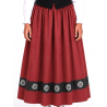 Faldilla Casolana Granat Creu Negra Eguzkilore