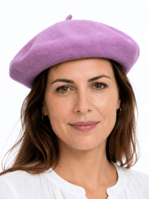Txapela Morada - Boinas Trajes Regionales - Txapelas o Boinas