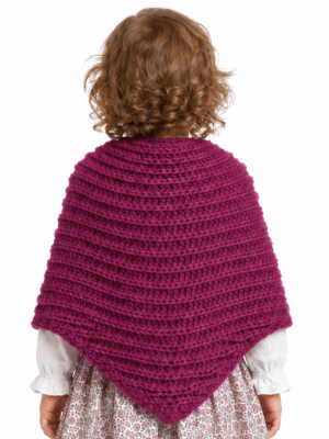 Toquilla Aldeana Bebe Berengena Boton - Trajes Regionales - Toquillas y Pañuelos regionales Bebe