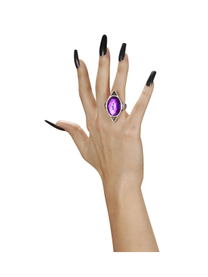 Anillo PIedra Purpura - COMPLEMENTOS POR CATEGORIA
