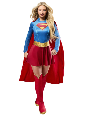 còpia de Disfraz De Supergirl Deluxe Mujer