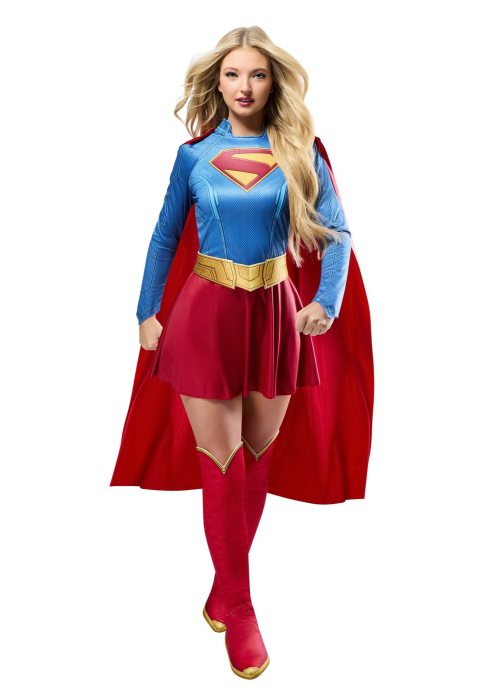 còpia de Disfraz De Supergirl Deluxe Mujer