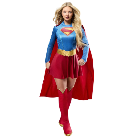 còpia de Disfraz De Supergirl Deluxe Mujer