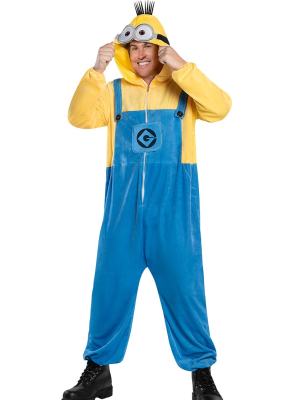 Disfraz De Minion Pijama Adulto - Disfraces de Los Minions - Disfraces de Los Mini Obreros Adultos