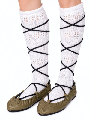 Abarcas De Piel Verde - Calzado Trajes Tradicionales Vascos - Abarcas, Alpargatas y Medias