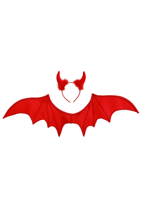 Conjunto Diablo - Complementos Halloween y Terror