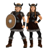 Disfraz de Vikingo Marron niño y niña - Disfraces de vikingos infantiles