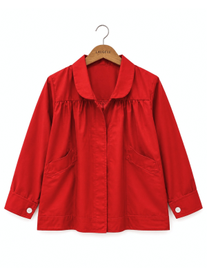 Comprar Bluson fiestas rojo adulto - Blusas Vitoria Traje Vascos