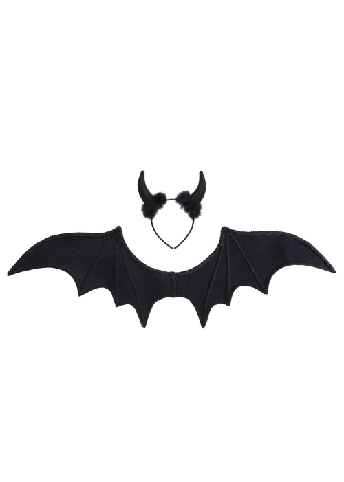 Conjunto de Murcielago - Complementos Halloween y Terror