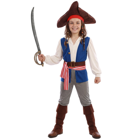 Comprar Disfraz de Pirata Siete Mares Infantil - Disfraces de Pirata