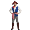 Disfraz De Pirata Del Caribe Azul - Disfraces Piratas y Corsarios