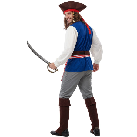 còpia de Disfraz De Pirata Del Caribe Azul
