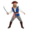 Disfraz De Pirata Del Caribe Azul - Disfraces Piratas y Corsarios