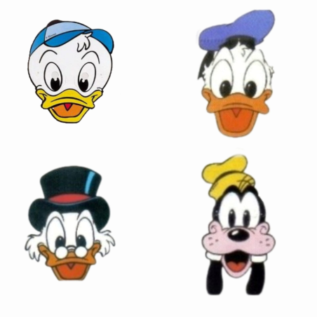 Caretas Disney Carton - Inicio