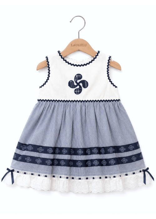 Vestit Pinstripe Piqué