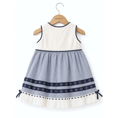 Vestit Pinstripe Piqué