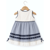 Vestit Pinstripe Piqué