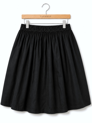 Falda Casera Negra Infantil - Trajes Regionales - Faldas Regionales, Enaguas y Pololos