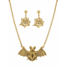 Collar Y Pendientes Murcielago - Collares, Pulseras y Anillos